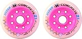  Hyper Wheels Track Grabber Fast - Ruedas para patines en línea (8 unidades, 104 mm, 90a), color amarillo