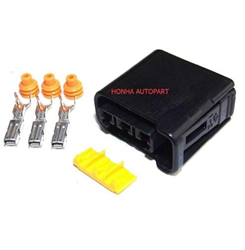Davitu Cables, Adapters & Sockets - 3 pin automotive ignition coil FW-C-D3F FW-C-D3F-B Furukawa 3 pin female connector for Subaru - (Color Name: 100sets)