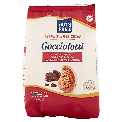 Nutri Free Goccefrolla con gocce di cioccolato - 400 g