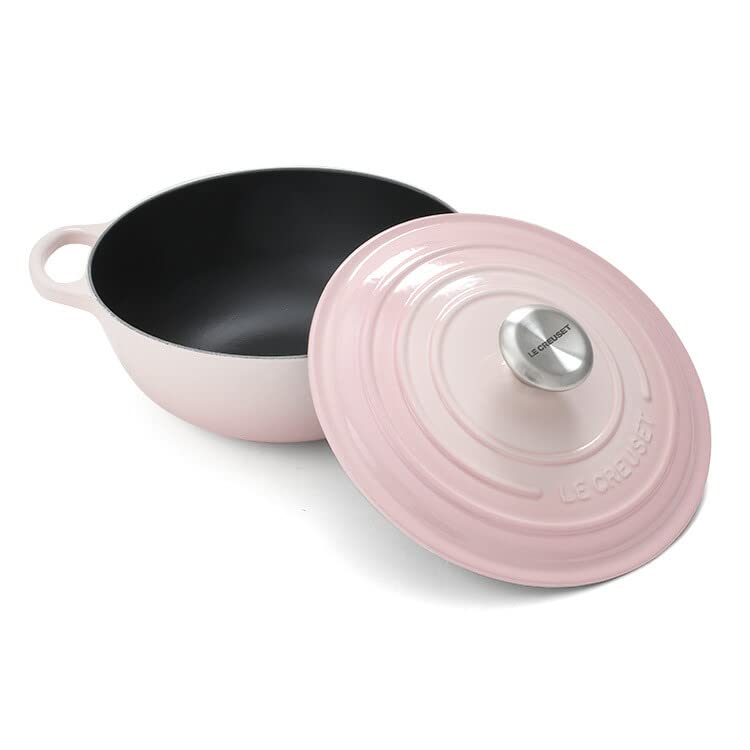 LE CREUSET シェルピンク 両手鍋24cm LE CREUSET シェルピンク 両手鍋24cm