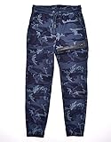 RING OF FIRE Boy's Mashout Twill Jogger Navy Camo