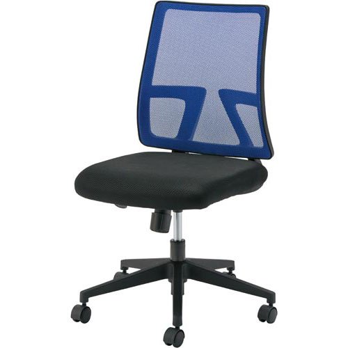 Amazon.co.jp: 関家具(Sekikagu) デスクチェア メッシュ張り ブルー
