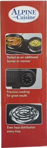 alpine cuisine electric burner