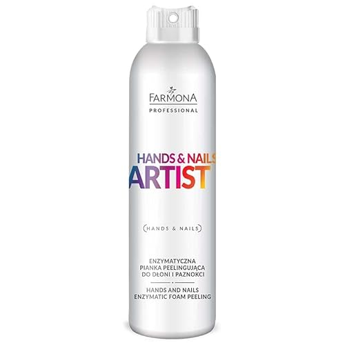 HANDS & NAILS ARTIST Schiuma peeling enzimatica per mani e unghie, 150 ml