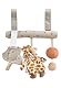 Sterntaler Spielzeug Aufhängen Giraffe Kaya, Grau