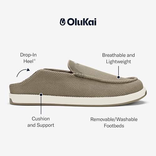 OLUKAI Kakaha Mesh Men's Mesh Slip-On Shoes, Lightweight & Versatile Everyday Shoe, All-Day Wear & Comfortable Fit4