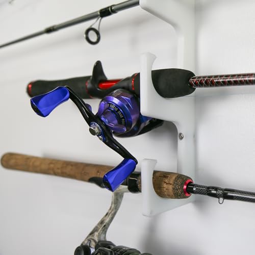 TRAPSKI Organizador de vara de pescar/suporte de vara feito nos EUA | Suporte para vara de pesca de