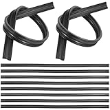 Healeved Recambio de Goma para Limpiaparabrisas sin Estructura 10 Piezas 26/650-700Mm de Caucho Natural Resistente Compatible Coches Camiones y Suv para Condiciones Climáticas Adversas