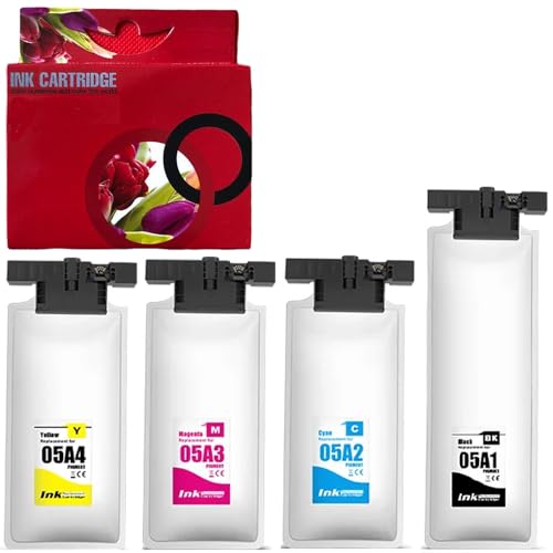 Kit cartouche T05A1 T05A2 T05A3 T05A4 encre compatible WF C878
