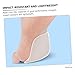 SKISUNO 2pairs Forefoot Gel Pads for Women Comfortable High Heel Cushions Metatarsal Inserts for Pain Relief Breathable and Soft Design Transparent Foot Cushions