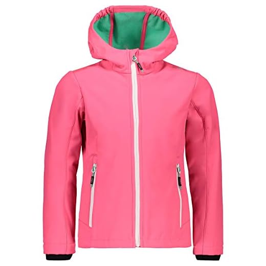 CMP flicka softshell jacka 3A29385N Fuxia Fluo 176