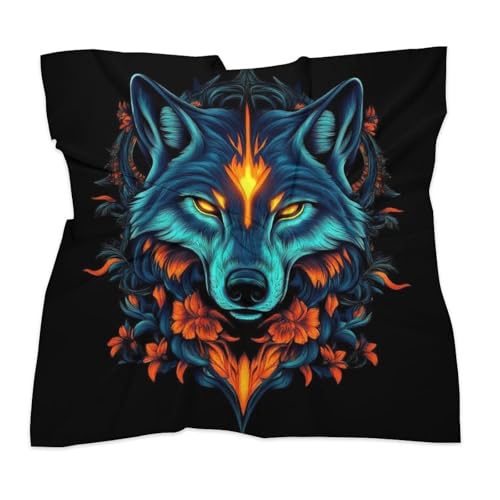 Silk Like Head Scarf for Women Hair Scarves Square Hair Wrap for Sleeping