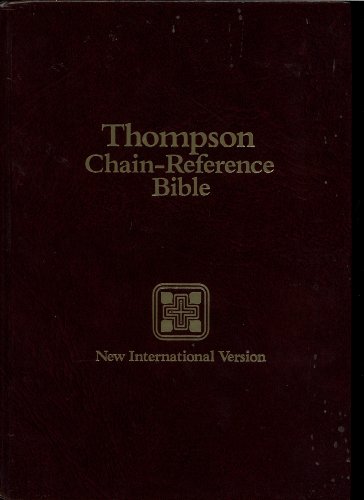 Thompson Chain-Reference Bible - New Internatio... B007OWLR22 Book Cover