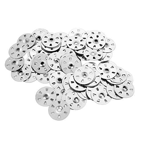 MIVIDE 400pcs Insulation Washers, 35mm Tile Backer Board Washer, Easy Fix Washers