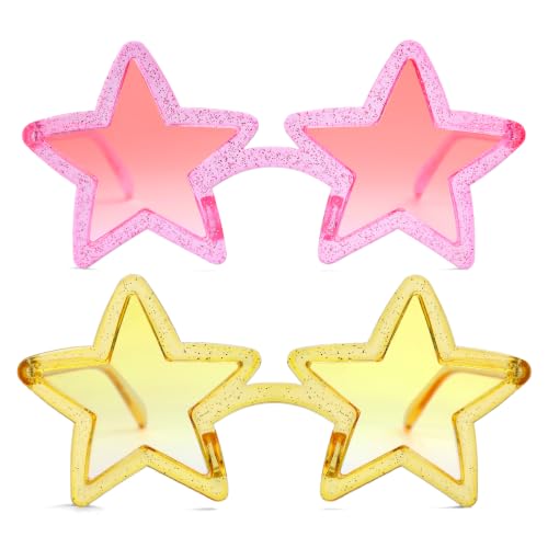 Image of VANLINKER Colorful Star Shape Sunglasses VL9839 | Lovely Cute Sun Glasses Party Glasses