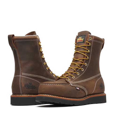 Thorogood Men's American Heritage - 8" Trail Steel Moc Toe Wedge Work Boot3