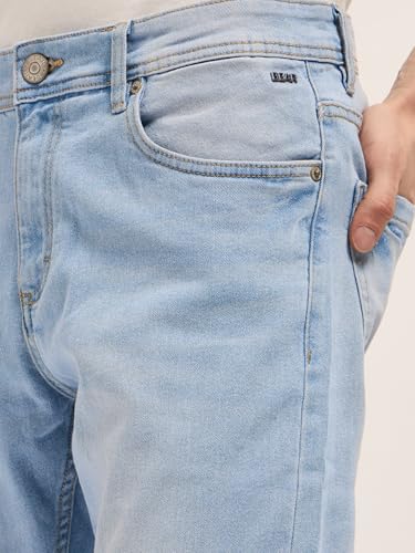 Image of THE BEAR HOUSE Men's Cotton Washed Slim Fit Jean