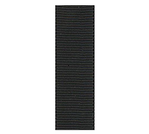 Image of Berwick Offray Schiff Helmet Tape, 3 /4 inch Wide, Black, 100 Yards