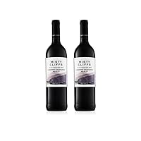 Vista 5 de Misty Cliffs Vino premium sin alcohol Cabernet Sauvignon Merlot (1 paquete)