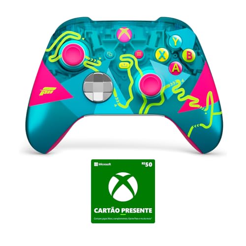 Combo Controle Xbox Sem fio Edição Limitada Forza Horizon 6