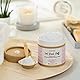 puremetics 3in1 Dusch-Fluff Blütenmeer mit Zuckerpeeling, 250 g Duschgel, Peeling und Lotion in Einem, vegan & plastikfrei
