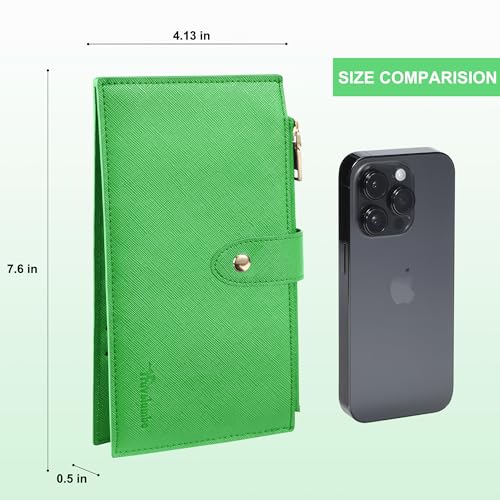 Image of Travelambo RFID Wallet Women Large Size Bifold Multi Card Wallet Case with Zipper Pocke Credit Card Holder for Women