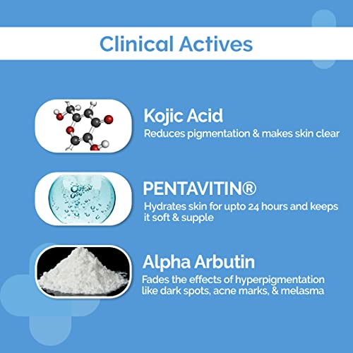 The Derma Co 1% Kojic Acid Daily Brightening Body Wash with Alpha Arbutin For Dark Spots & Pigmentation - 250ml - Image 5