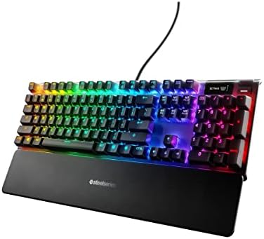 SteelSeries Apex 7 - Mechanical Gaming Keyboard - OLED Display - ...