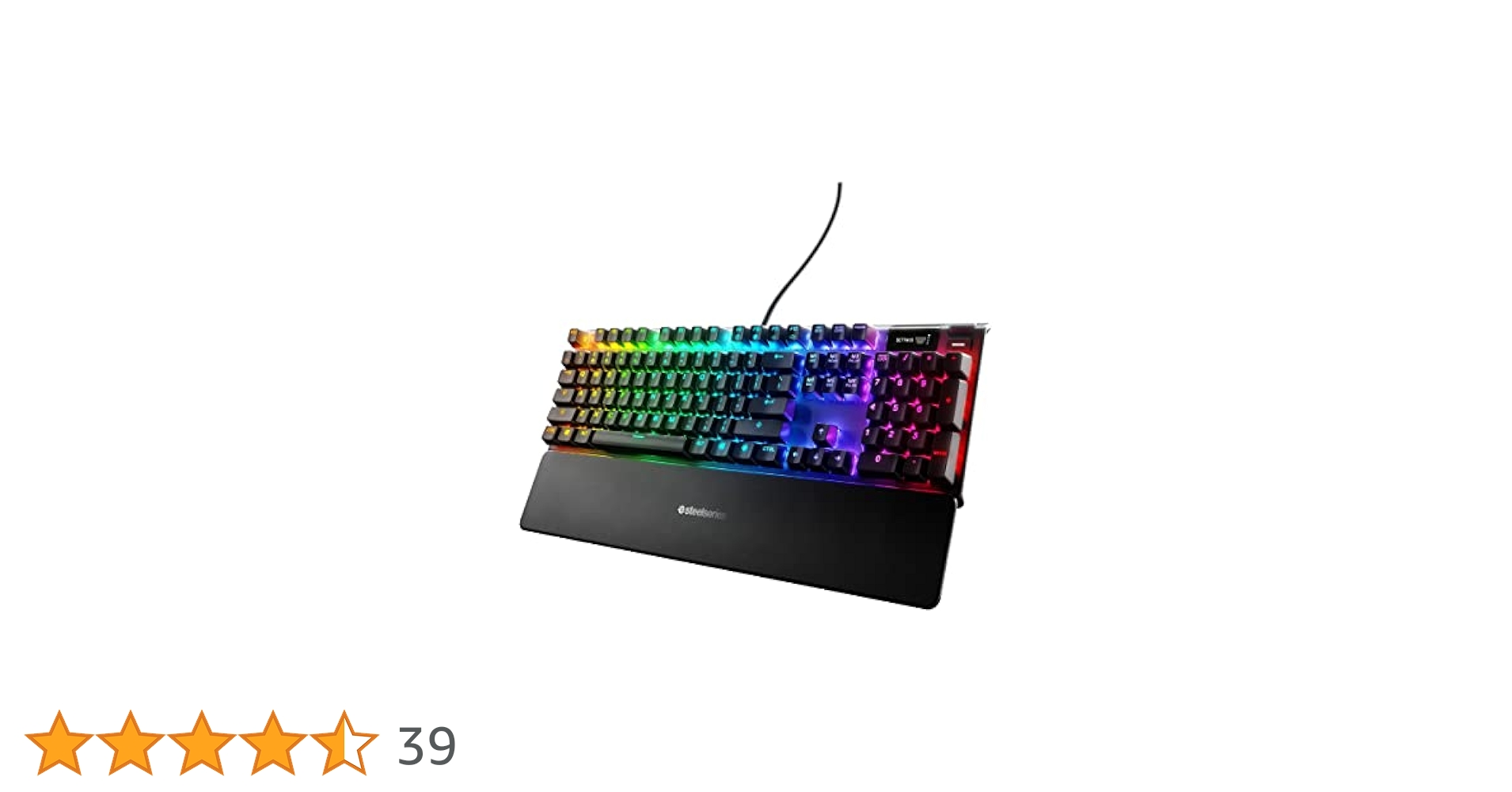 Amazon.co.jp: SteelSeries ゲーミングキーボード 青軸 有線