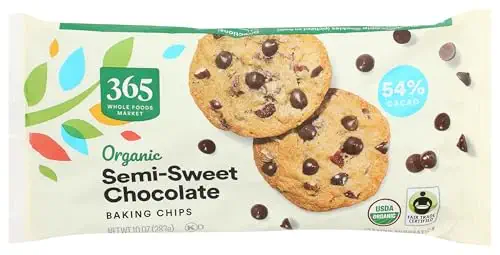 Organic Semi Sweet Chocolate Chips, 10 Ounce