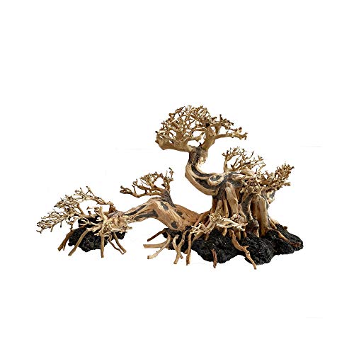 StoreLux Bonsai Driftwood for Aquarium, Aquarium Bonsai Driftwood, Bonsai Driftwood Aquarium Tree, aquascape Driftwood Branch, we Customize Your Size (8 Length x 6 Heigth)