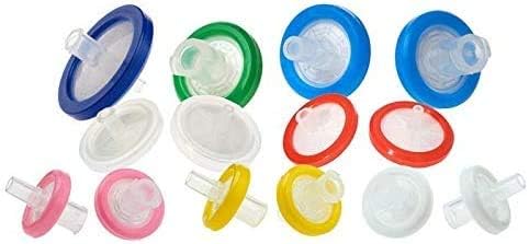 Azzota PVDF Disposable Syringe Filter - 25mm, 0.22um, 100/pack