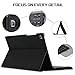 Samsung Galaxy Tab A7 Case with Keyboard Ultra-Thin PU Leather Slim Folio Stand Cover Removable Wireless Bluetooth Backlit Keyboard for 2020 Galaxy Tab A7 10.4