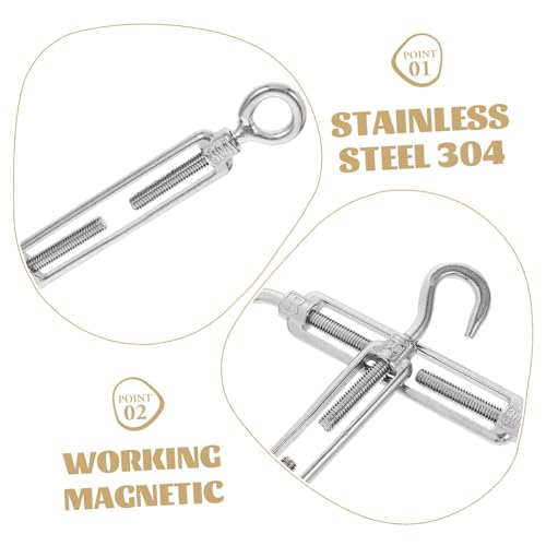 M6 Tensores Ojal de Acero Inoxidable para Tensión de Cuerda, Pack de 5 miniatura 3