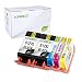Produktbild 5X Kineco Tintenpatrone kompatibel für HP OfficeJet 8010 Pro 8010 Series 8012e 8013 8014e 8015e 8017 8020 Series 8022e 8023 8024e 8025e 912XL mit CHIP