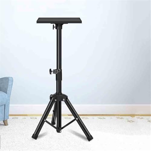 Soporte de piso para proyector con bandeja tripié miniatura 6