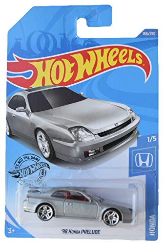 Hot Wheels 1:64 '98 Prelude Plateado miniatura 1