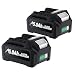 Produktbild 2X 5,0Ah/5000mAh Ersatzakku für Makita 40V Akku BL4050 BL4050B BL4025 BL4020 BL4060 BL4050F BL4040 BL4080F mit LED Indikator