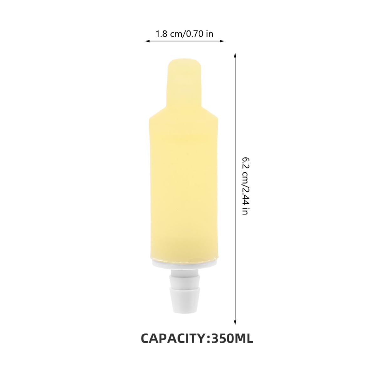 Cabilock Long-Lasting Rubber Soap Dispenser Pump Body Replacement Heads for Busy Environments