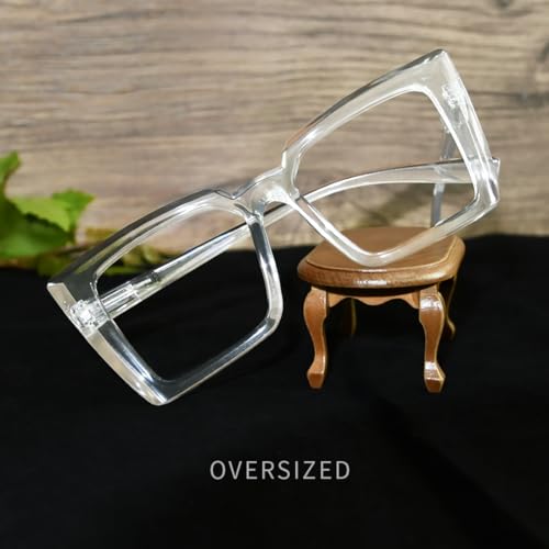 Eyekepper 5-pack Oversized Reading Glasses for Women Chic Readers +0.50, 5 Pack Mix Color - Image 2