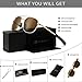 SUNGAIT Men's Military Style Polarized Pilot Aviator Sunglasses - Bayonet Temples (Gold Frame/Brown Lens, 55) SGT285 JKC