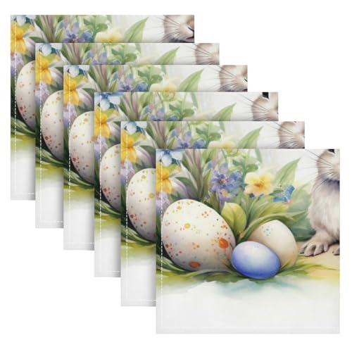 Servilletas de Tela Multicolor en Pack de 6 miniatura 2
