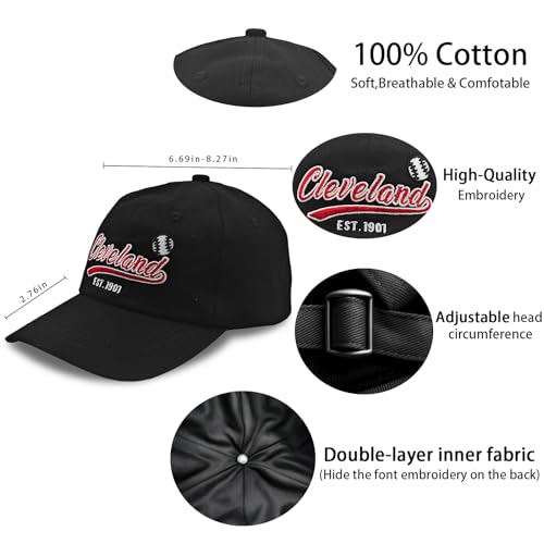 Image of Cap Hat Classic Vintage Embroidered Hat Cap for Men Women Teenager Cap Adjustable