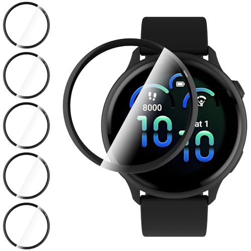Hianjoo 6 PCS Screen Protector Compatible with Garmin Vivoactive 6 Smartwatch, Soft Screen Film | Anti-Scratch | Case Friendly