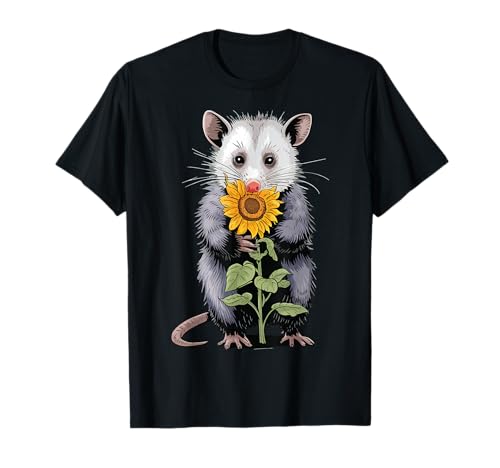 Opossum Sunflower T-Shirt