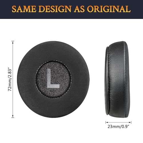 SOULWIT 70mm Cooling Gel Earpads Cushions Replacement for Jabra Move/Elite 25h Wireless On-Ear Headphones - Image 4