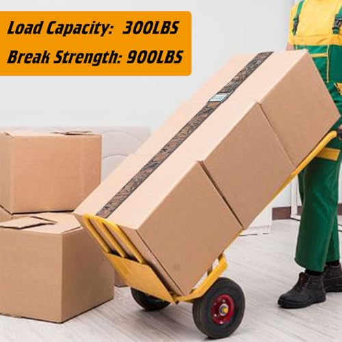 TUMAX Tiras de amarração de 2,5 cm x 30,5 cm, alça de amarração de carga de até 408 kg, 6 unidades d