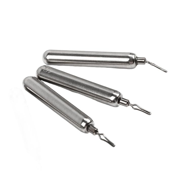 Tungsten Drop Shot Weights Pencil Shape Skinny Sinkers (3 UNITS) 1.8g-14g FISHIN ADDICT (10 gram)