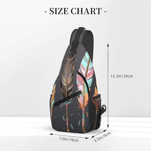 Bolso Cruzado Pequeño para Senderismo Unisex miniatura 3