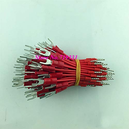 Gimax 1000pcs SV1.25-3.2 4S cable for battery cable - (Color: Red)